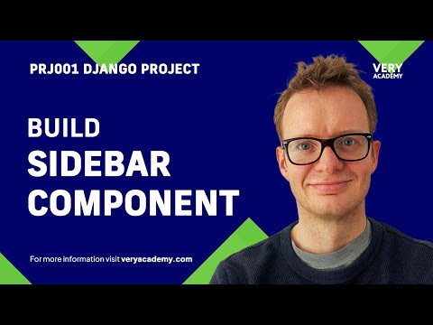 Sidebar Component | Django Project | djblogger thumbnail