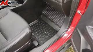 3D коврики для Mitsubishi Eclipse Cross (2017-...) с бортиками 30 мм (Stingray). Відео 1