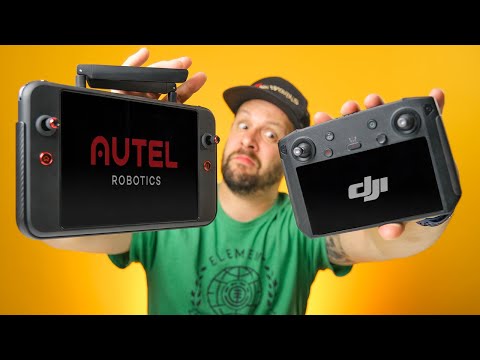 Autel Smart Controller VS DJI Smart Controller | Hands On Comparison