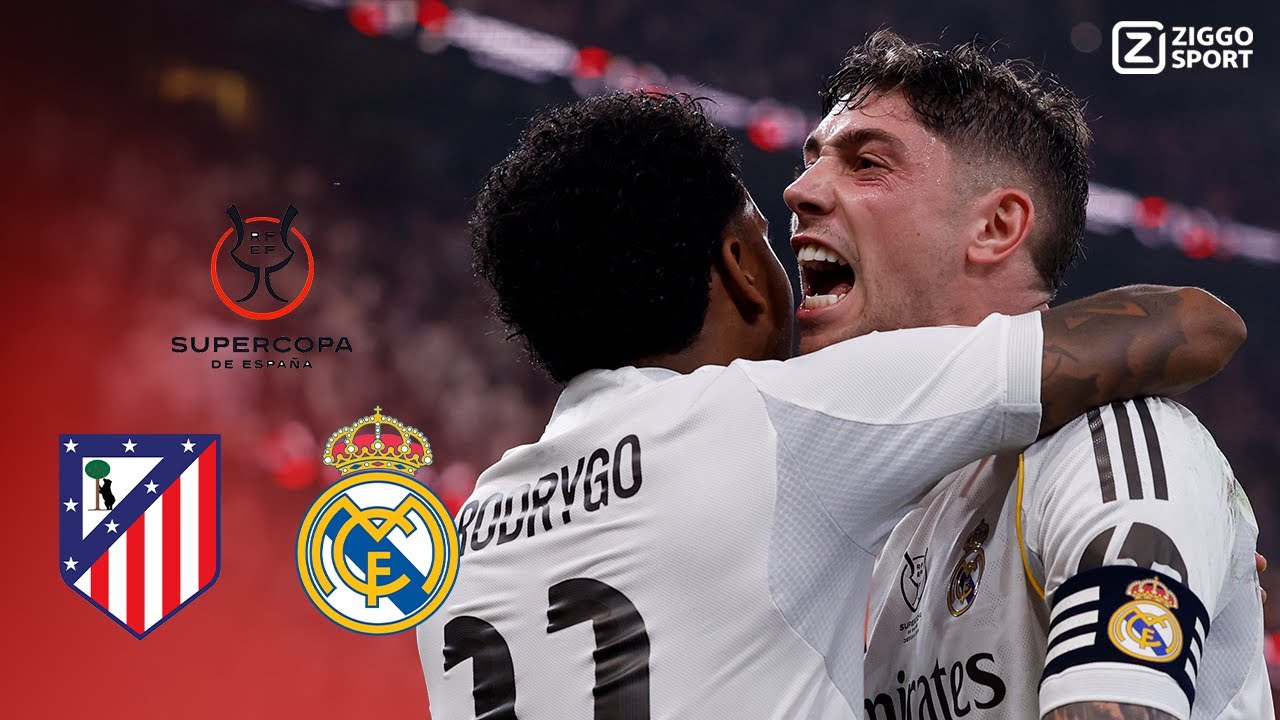 WERELDGOAL! VALVERDE MET EEN RAKET IN DE KRUISING!!🚀💥 | Atlético vs Real | Supercopa 2025/26