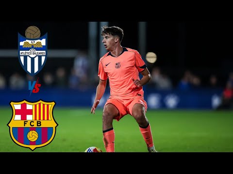 LIVE MATCH: Barça Atlètic vs CD Atlético Baleares 2025/2026 | English Commentary