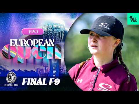 2026 European Open | FPO FINALF9 | Salonen, Jurčíková, Fors. Laine | Jomez Disc Golf