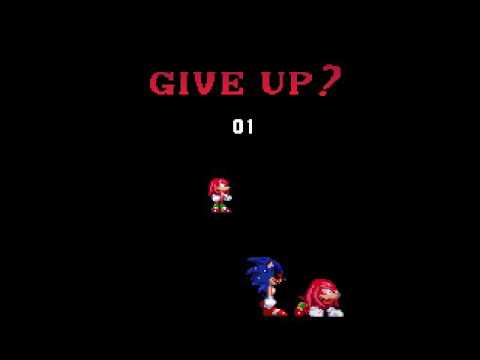 Sonic.EXE Nightmare Beginning All The Give Ups
