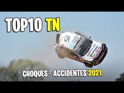 TOP 10 TN choques - accidentes 2021