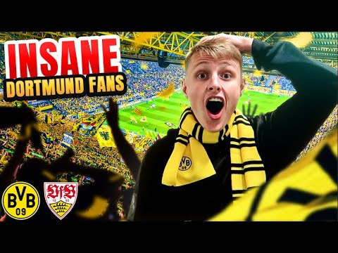 INCREDIBLE Borussia Dortmund Experience After Late Winner! BVB vs Stuttgart - AwayDays