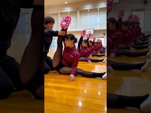 鬼コーチの強制柔軟！「あと5秒」が長い…😭 스파르타 유연성 훈련! 다리 찢기 지옥