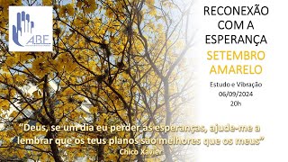 RECONEXÃO COM A ESPERANÇA   SETEMBRO AMARELO