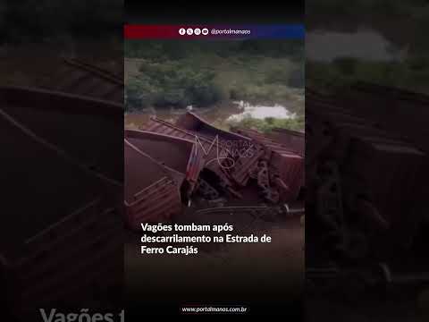Trem de carga descarrila e interrompe circulação no MA