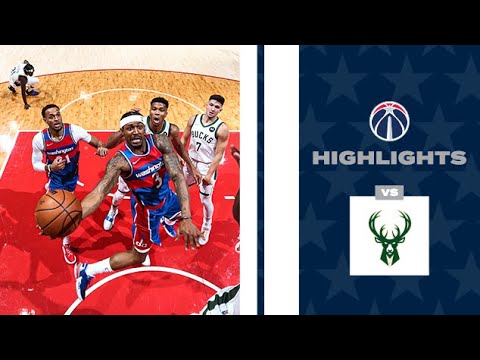 Highlights: Wizards defeat Bucks, 101-94
