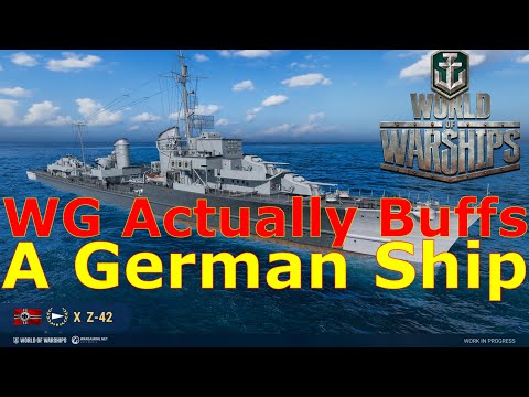 World of Warships- Wargaming Actually Buffs A German Ship