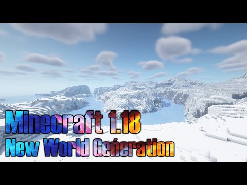 Mr.KingJohn Animations - New World Generation in Minecraft 1.18 with special shaders