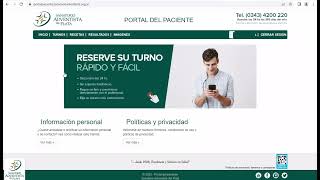 Sanatorio Adventista del Plata: Portal del Paciente - Resultados