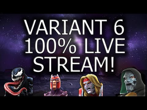 Variant 6 100% Exploration Run! (Marvel Contest of Champions)