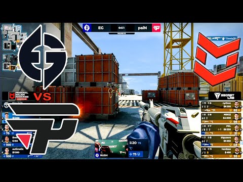 Evil Geniuses [EG] vs paiN - HIGHLIGHTS | PGL Major Antwerp 2022 Americas RMR | Swiss Round | CSGO