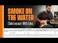 Smoke On The Water (Solo Lesson) With Tabs
