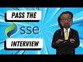 2022 Pass The SSE Interview SSE Video Interview