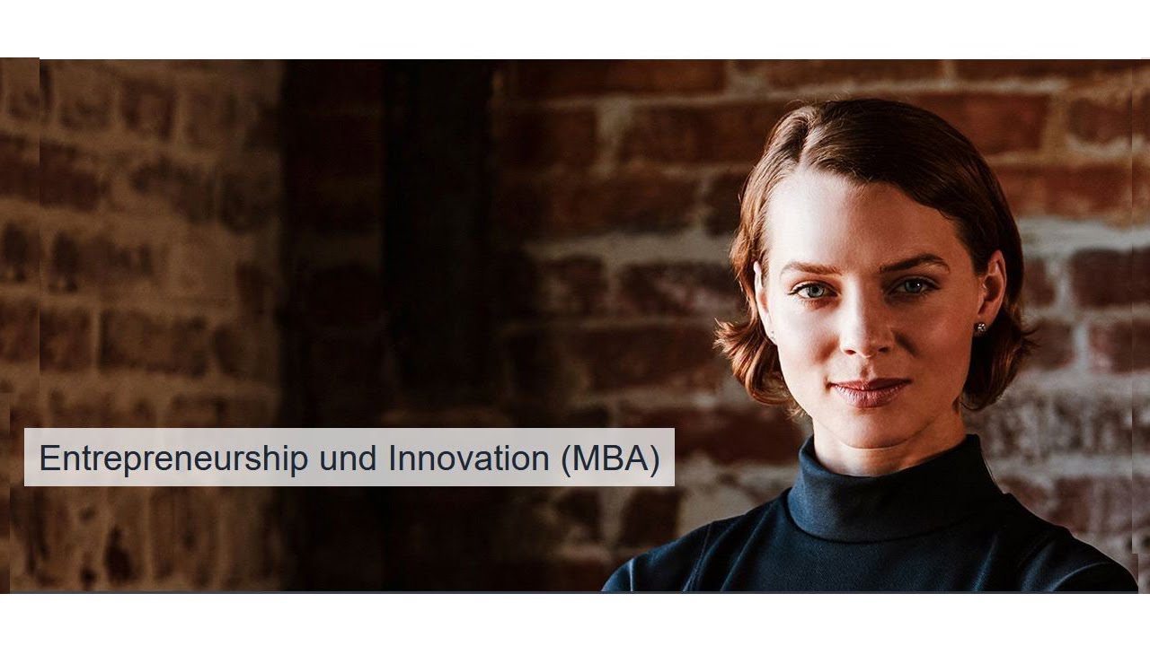 Entrepreneurship und Innovation (MBA)