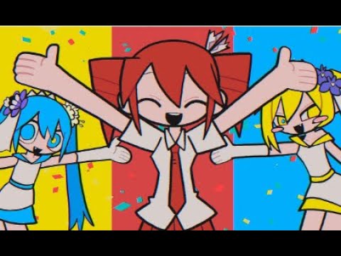 (ENGLISH SUB) Baumkuchen End Credits ｰ Miku vs Teto vs Neru