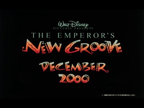 The Emperor's New Groove - Theatrical Trailer #1 (35mm 4K) (June 30, 2000)