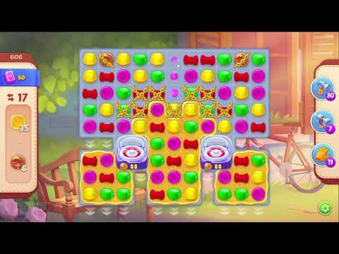 Homescapes 606 Level - 18 moves - NO BooSTERS