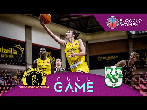 Hozono Global Jairis v AZS UMCS Lublin | Full Basketball Game | EuroCup Women 2025-26