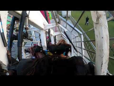 Kamikaze - Amusements of America (Onride) Video - Gwinnett County Fair 2022 | Non-Copyright