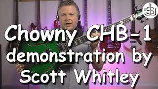 Video thumbnail for Chowny CHB-1 Short Scale Bass demonstration/review by Scott Whitley by Scott Whitley Bass Lessons