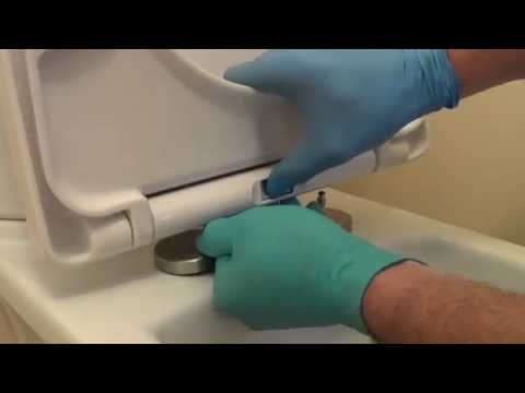 How to fix a loose toilet seat