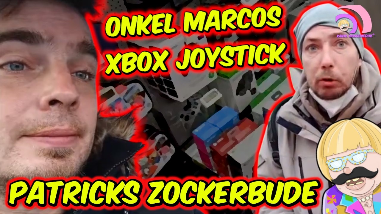 Mongotar: PATRICKS ZOCKERBUDE - Super Marcos XBOX Joystick und Prost |Kanal Mongomedial