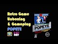 NES POPEYE NEW SERIES Retro Game Unboxing Review