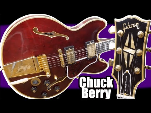 Video! 2021 Gibson Custom Shop Chuck Berry 70's ES-355 Aged - Wine Red image 26