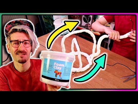 Foam Clay? My FAVOURITE New Material!! | What Is Foam Clay & How To Use It