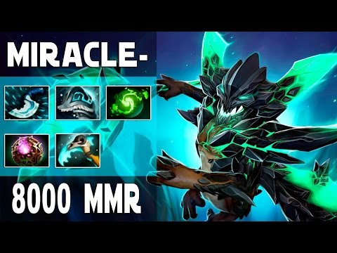 DOTA 2 MIRACLE - OOUTWORLD DEVOURER GAMEPLAY 8000 MMR