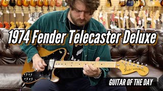 Video thumbnail for Fender 1974 Telecaster Deluxe Mocha | Guitar of the Day by Normans Rare Guitars
