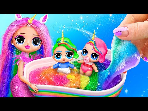 Rainbow Unicorn World! 30 Ideas for Dolls