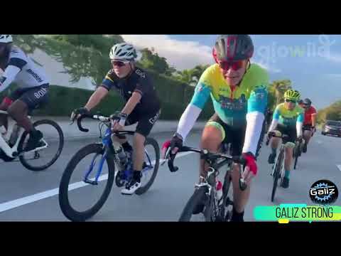 Saturday Cycling Ride with TEAM GALIZ . Broward County Florida