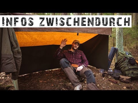 INFOVIDEO - Bushcraft ohne Plastik Statement - Zukünfige Videos etc.