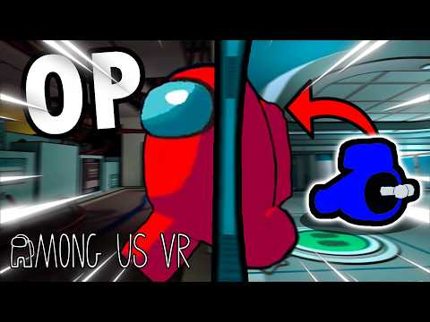 Among us VR but I can WALK THROUGH WALLS (glitch)
