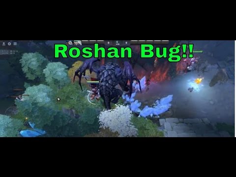 dota 2-HIDE roshan with clockwerk and tusk -patch 7.05