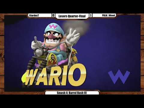BSG Barrel Bash 3 (Smash 4 Singles) - StardusT vs PBLK|WOOD