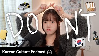 Don't Do This In Korea...❌ 여행 올 때 알면 좋은 한국의 에티켓! | Didi's Korean Culture Podcast