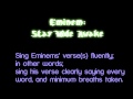 Eminem: Stay Wide Awake CHALLENGE 