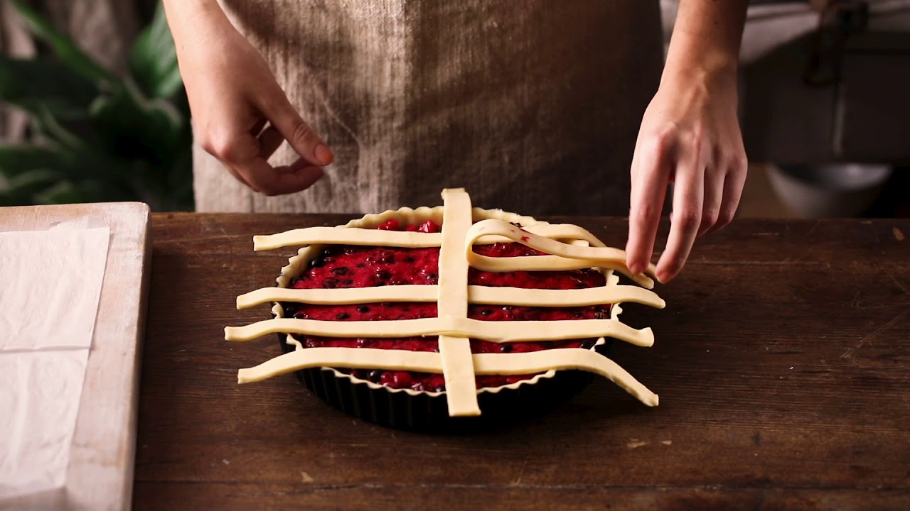 How to lattice pastry