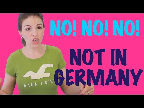 7 Things You DON'T DO IN GERMANY Video