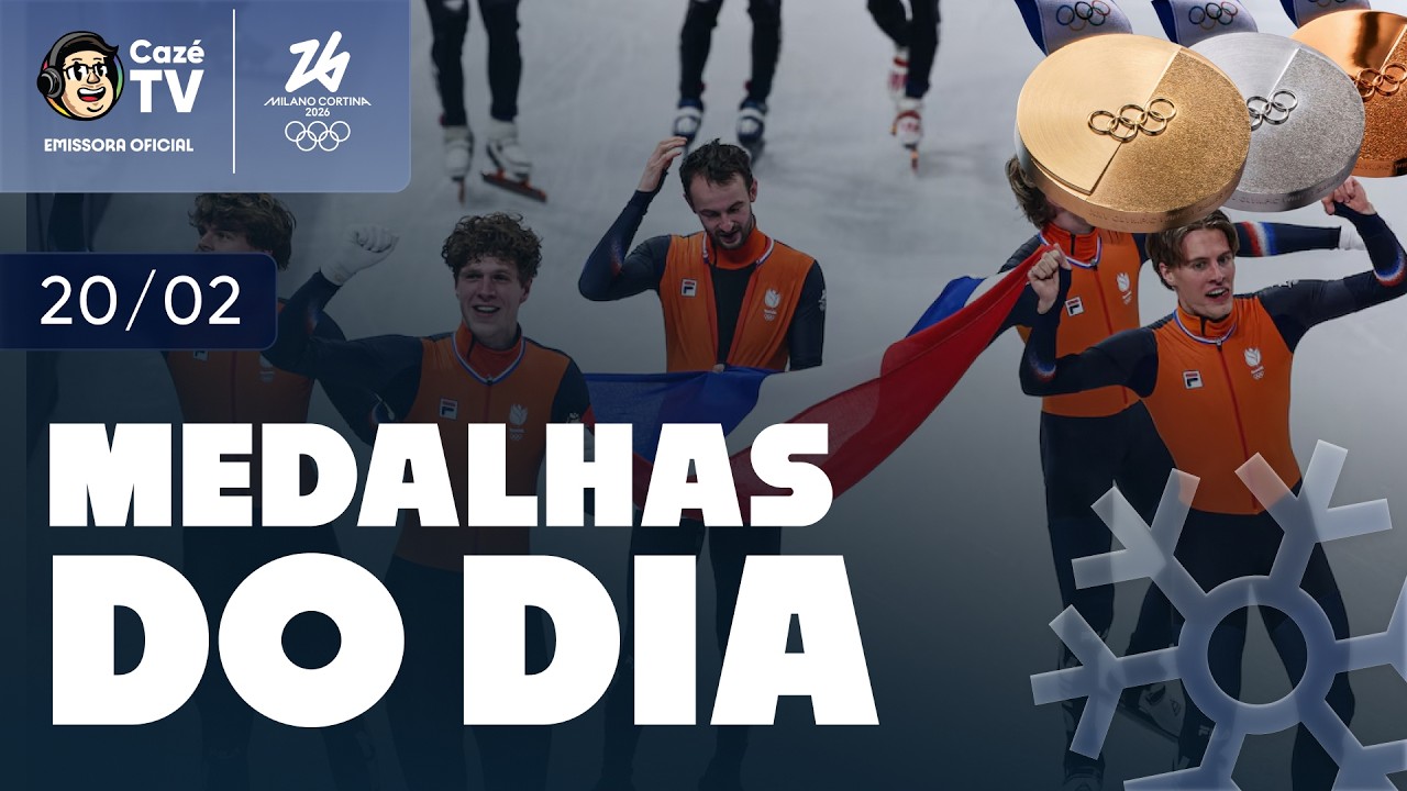 A HOLANDA VOA NA PATINAÇÃO DE VELOCIDADE! VEJA AS MEDALHAS DO DIA 20/02 NAS OLIMPÍADAS DE INVERNO