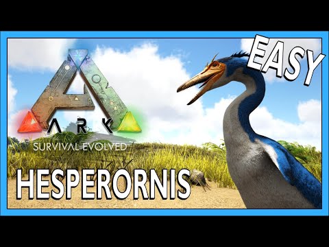 How To Tame A Hesperornis In Ark Survival Evolved