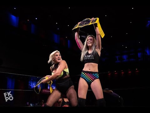 The Platinum Hunnies vs Davienne and Christina Marie for the Empower Tag Team Championships