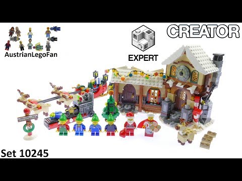 Vidéo LEGO Creator 10245 : L'atelier du Père Noël