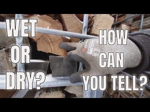 SEASONING FIREWOOD - HOW TO TELL IF YOUR WOOD IS DRY