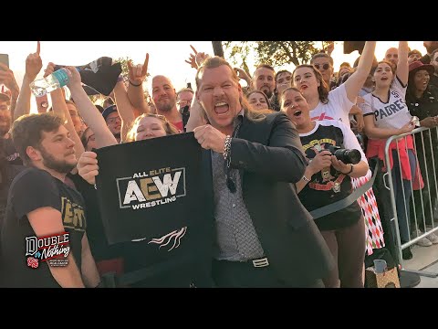 CHRIS JERICHO DEBUTS - AEW'S HISTORY MAKING DOUBLE OR NOTHING RALLY